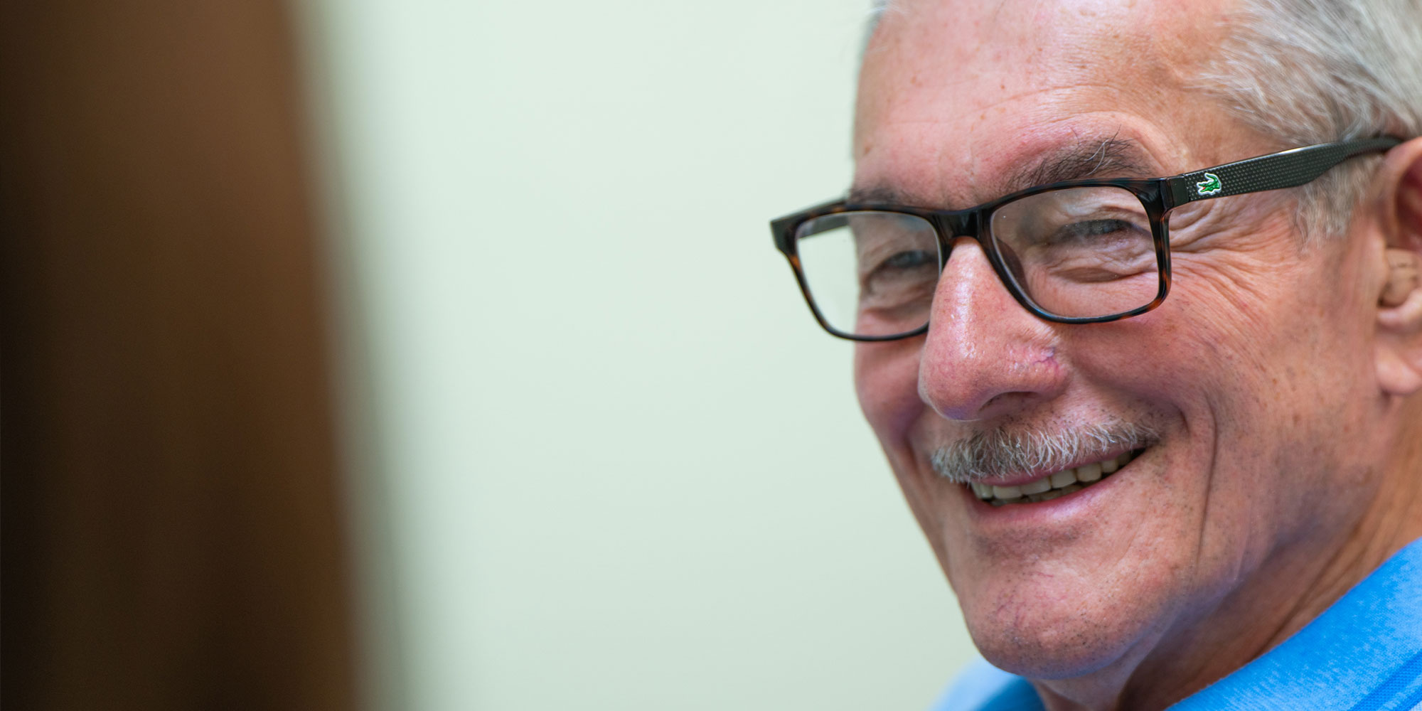 Patient Smiling at Doctor
